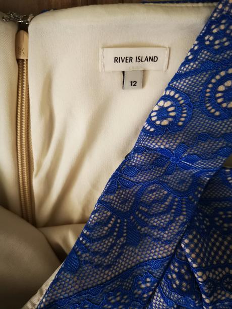 Koktejlové šaty, river island,l