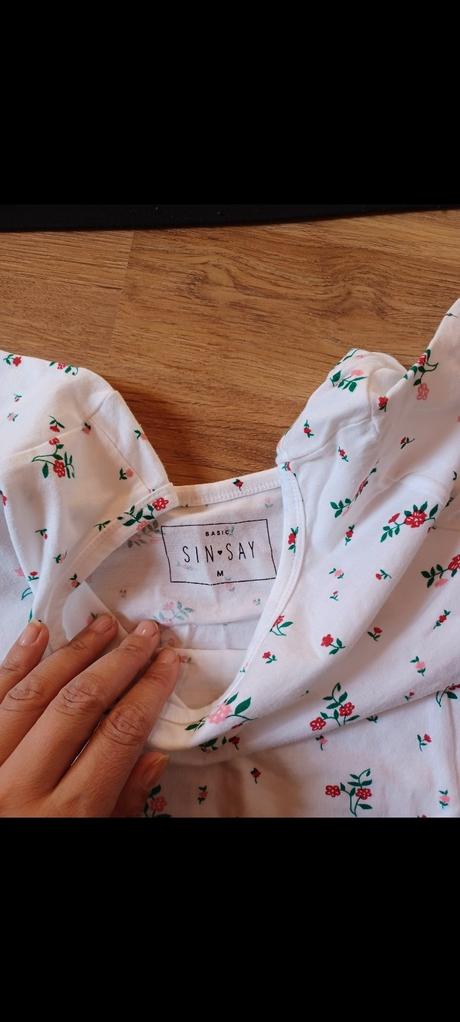 Crop mikina + tričko, m