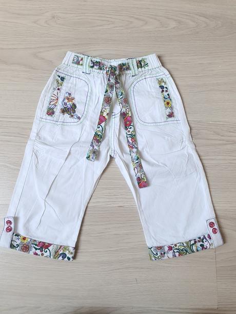 Bavlnene nohavice, 110