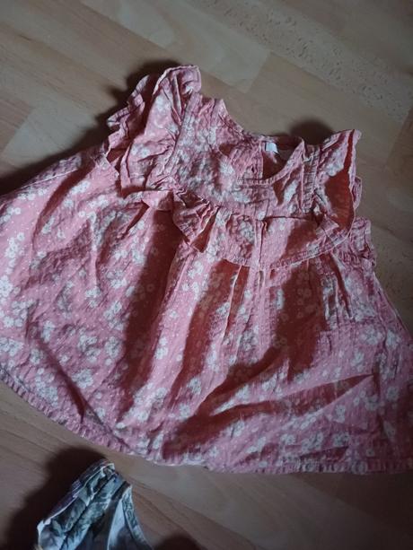 3x letný kvetovaný top v.86 / 12-18mes, next,86