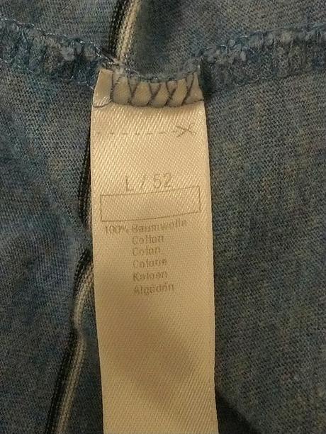 Pánske modré pásikavé tričko, schiesser, l, l