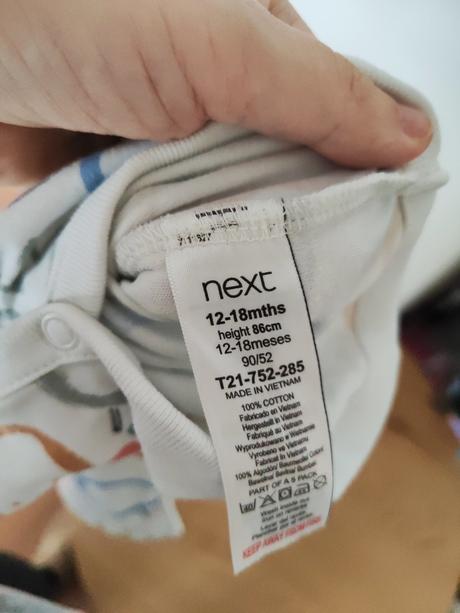 Body bez rukávov, next,86