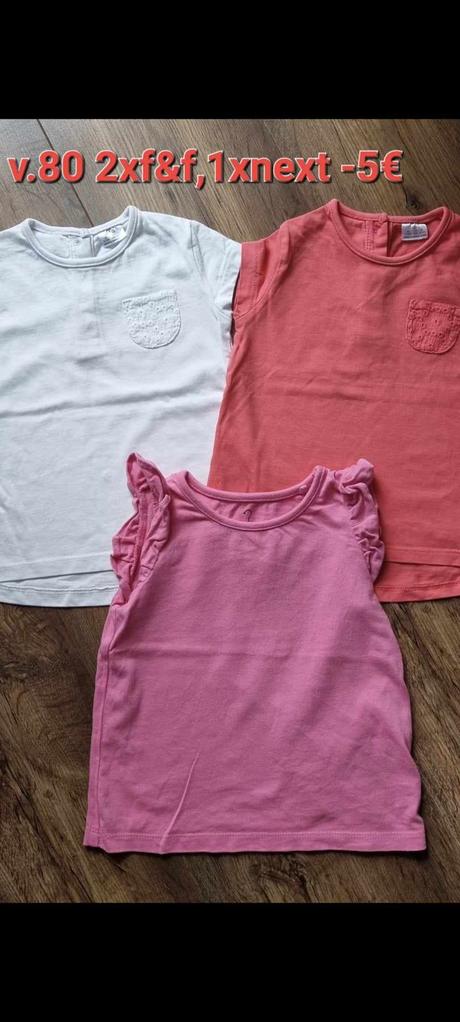 Tričká v.80, f&f,80