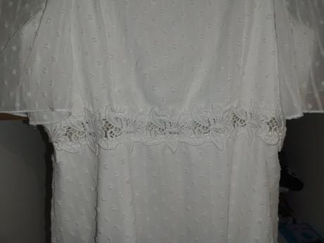 Biele slávnostné šaty veľ.14 rokov, 164