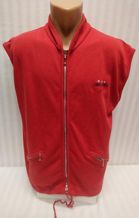 Pánska červená vesta, cibyll sports, l