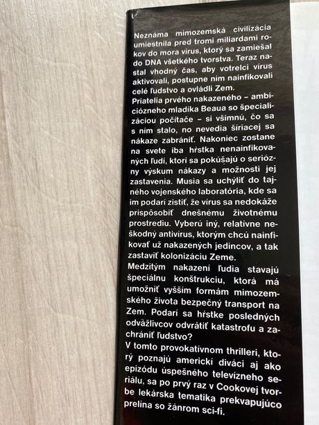 Robin cook invázia z galaxie, 