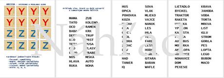 Poskladaj slovo - pdf, 