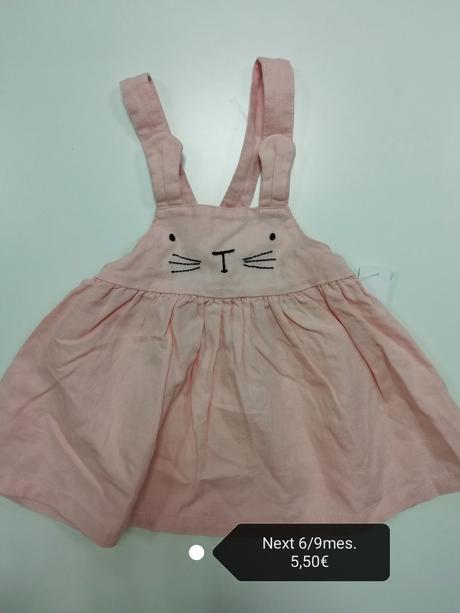 Šaty na traky zajačik, next,74