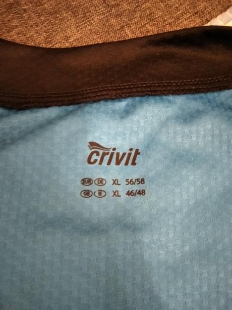 Cyklistické tričko s krátkym rukávom veľkosť xl, crivit,xl