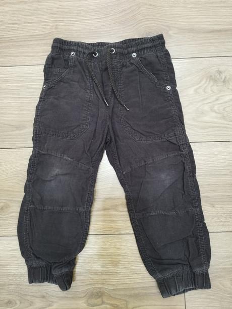 Nohavice zateplene, h&m,104