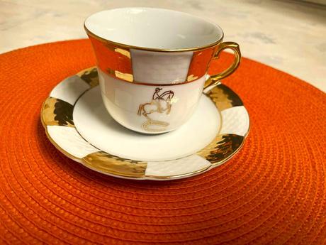 Porcelánová kávová súprava,