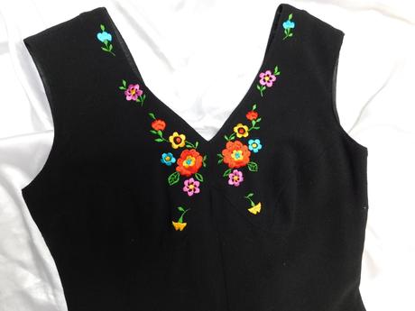 Luxusne vintage maxi šaty, 36