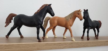 3x kôň - stredná veľkosť, 