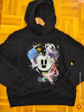 Desigual mickey stylova damska super mikina l, desigual,l