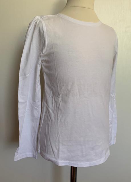 Reserved biele tričko s dlhým rukávom, reserved,128