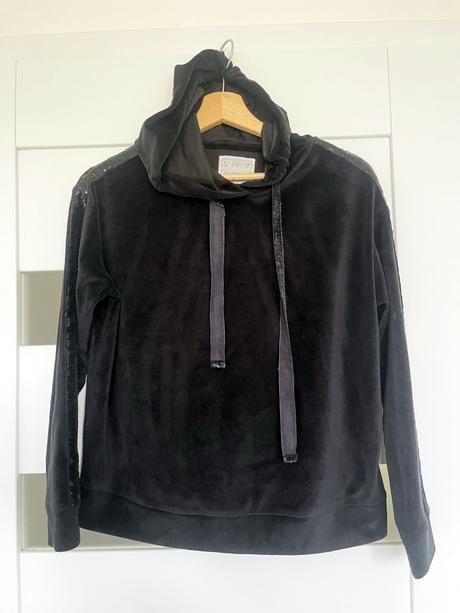 Mikina čierna s kamienkami, f&f,s