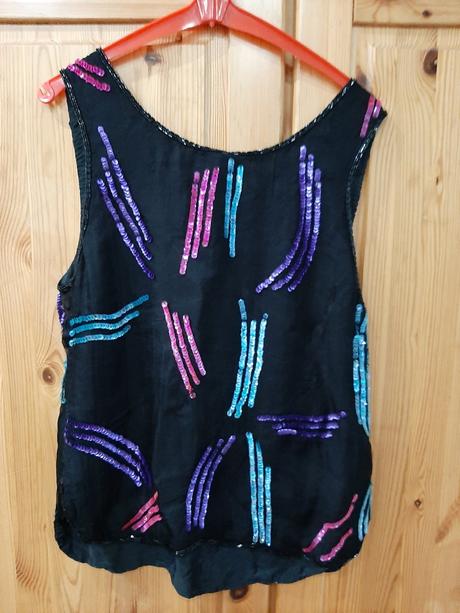 Top s trblietkami, xl