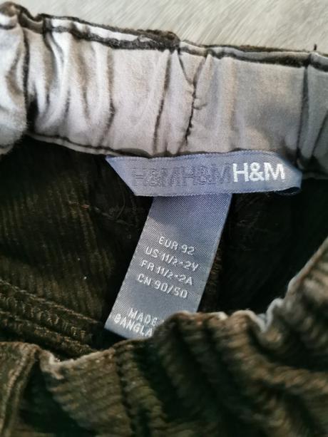 Menčestraky h&m 92, h&m,92