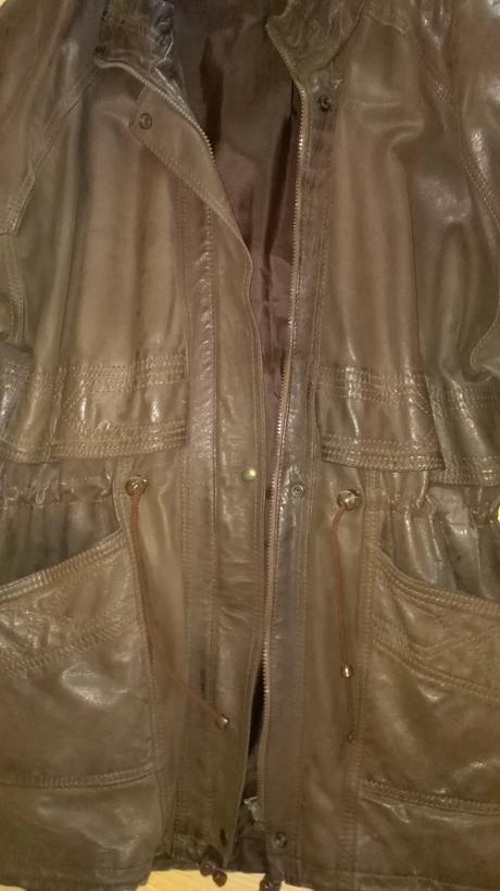Kožená bunda l/xl, l