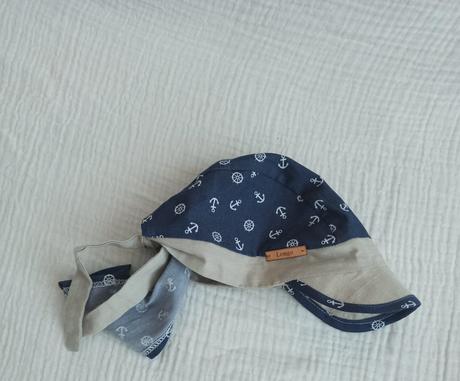 Tenká pirátska čiapka so šiltom lemge, 104