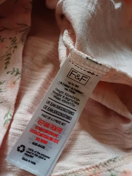 3x šaty v.62, 1-3 mesiace, 62