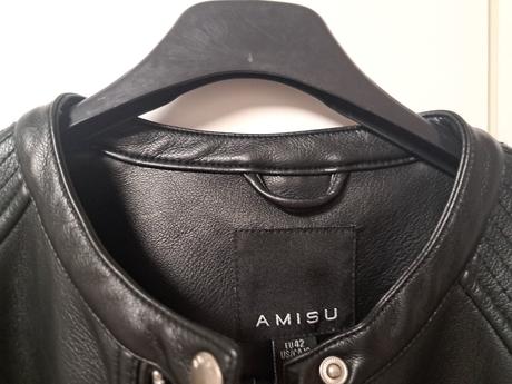 Koženková bunda, amisu,42