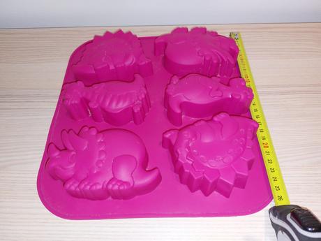Silikónová forma -dinosaury, 
