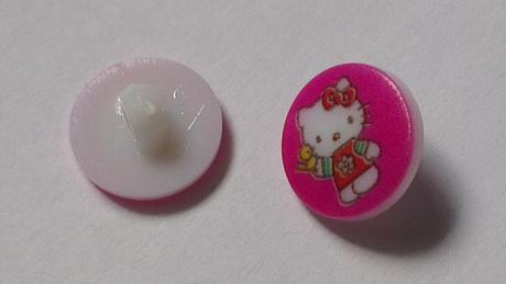 Gombík hello kitty,