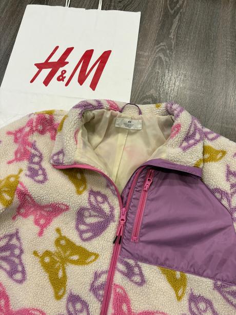 H&m dievčenska tepla mikina č.170, h&m,170