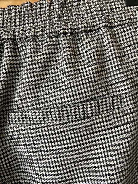 Cierno-biele cullote nohavice, zara,xs