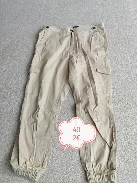 Kapsacove nohavice, bershka,l