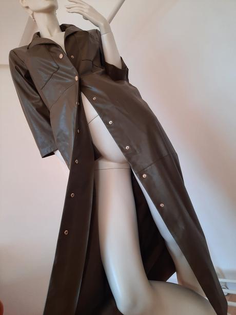 Zara koženkové šaty, zara,s