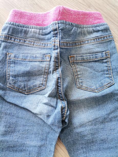 Dievčenské riflove džeginy - 80, pepco,80