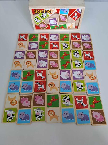 Detské drevené domino, 