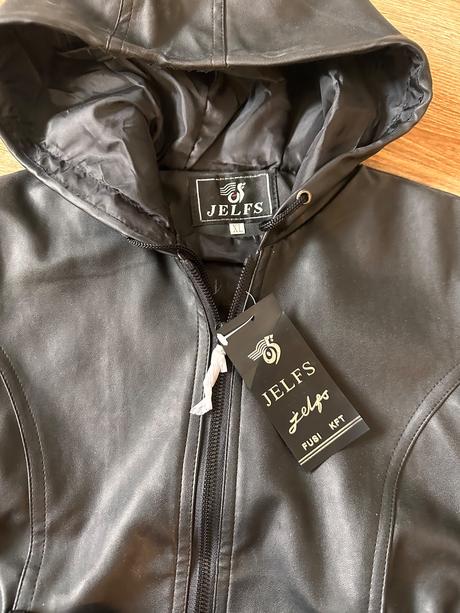 Kožený kabát 122-128, 122