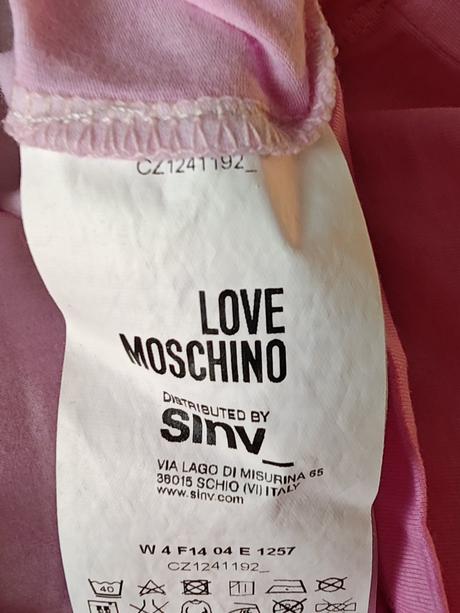 Live moschino nádherné kvalitné ikonicke, moschino,m