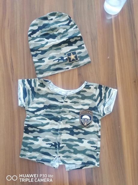 Beee tričko a čiapočka 68, 68