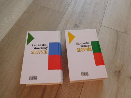 Taliansko-slovenský slovník 2 x,, 