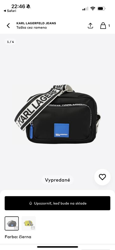 Kabelka karl lagerfeld, karl lagerfeld