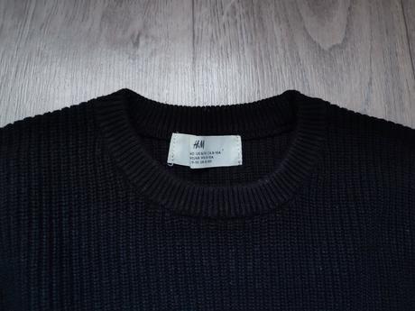 Pletený pulóver, h&m,140