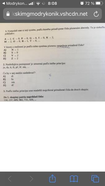 Test na prijímacie pohovory na bilingválne gymnázium