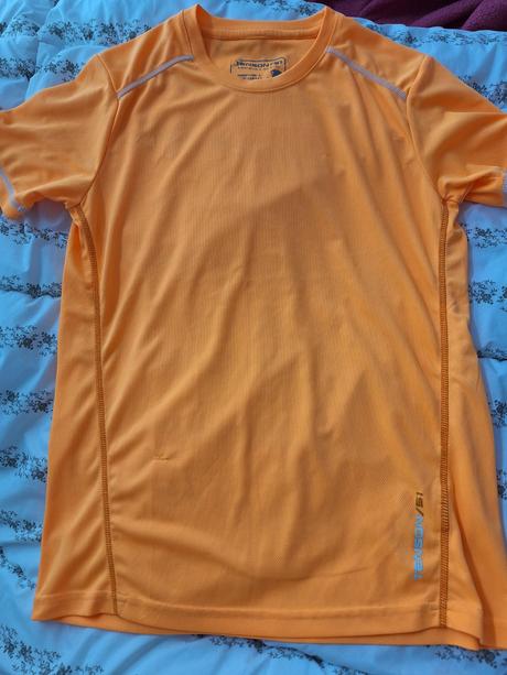 Sportove neonove tricko tenson, decathlon,158