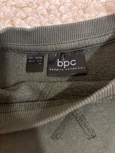 Predĺžená mikina bpc, bonprix,152