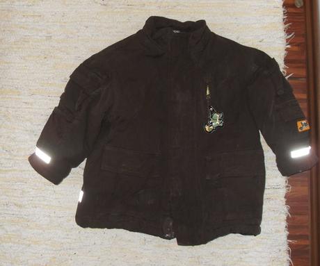 Bunda s reflex.prvkami, bez kapucky, h&m,92