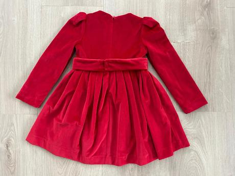 Dievčenské zamatové šaty, mayoral,110