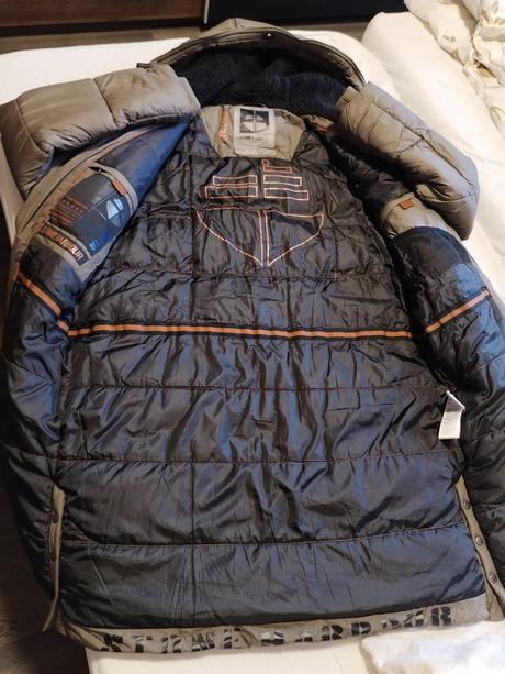 Pánska zimná bunda s, s