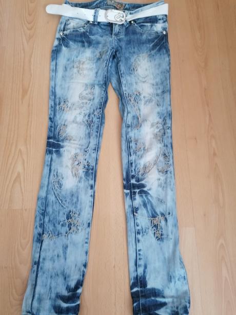 Damske vyšívané rifle, xs