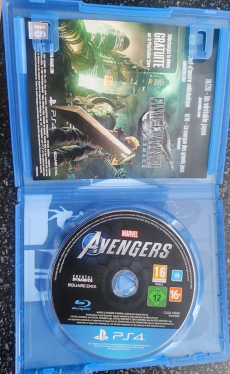 Hra na ps4 marvel avengers, 