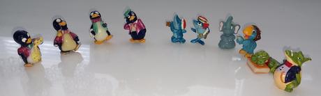 Retro konder figúrky 9ks,