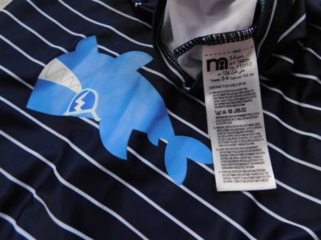 Plavkový overal do vody mothercare uv 40+, mothercare,104